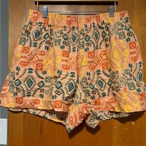 Lucy & Yak | Jessie Shorts - Argan print | Large
